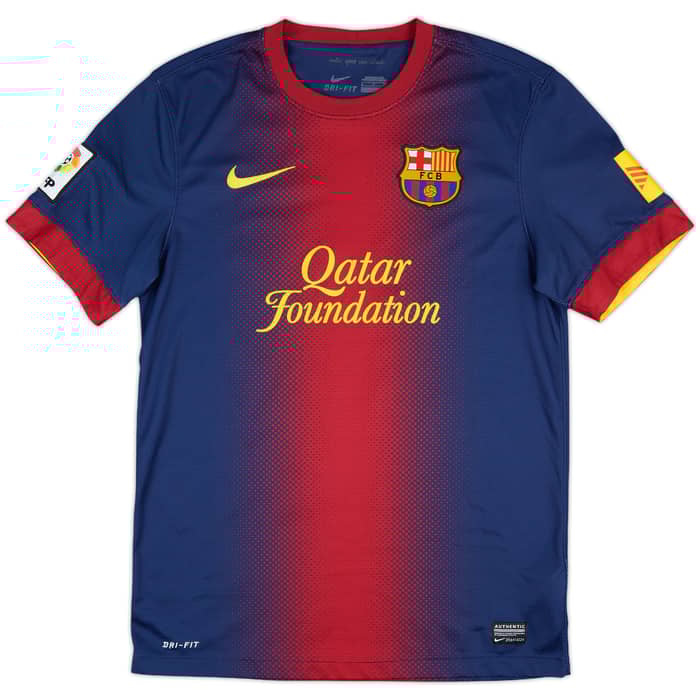 2012-13 Barcelona Home Shirt Messi #10 - 8/10 - (S)