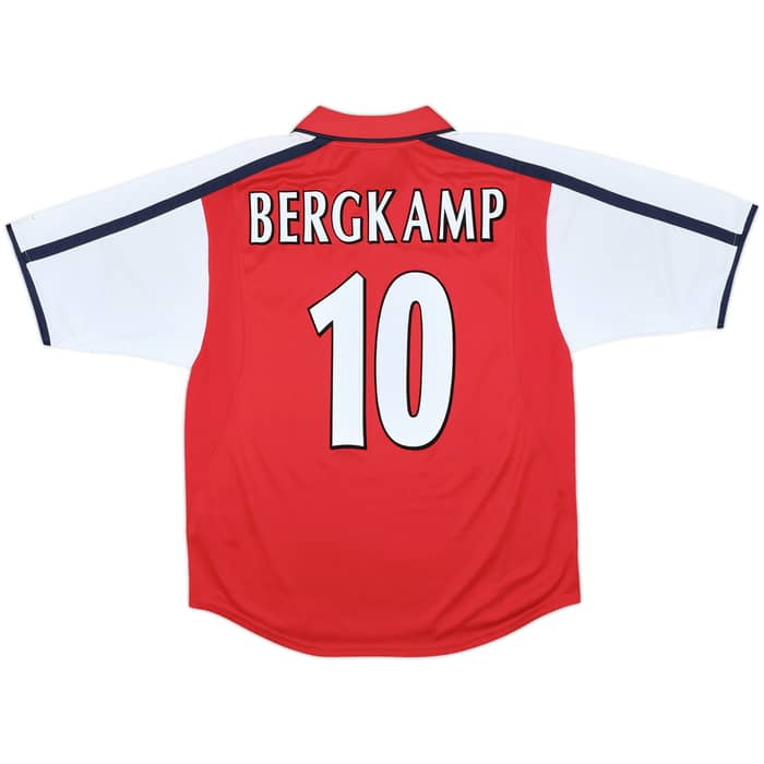 2000-02 Arsenal Home Shirt Bergkamp #10 - 10/10 - (M)