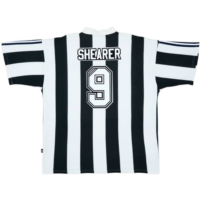 1995-97 Newcastle Home Shirt Shearer #9 - 7/10 - (XXL)
