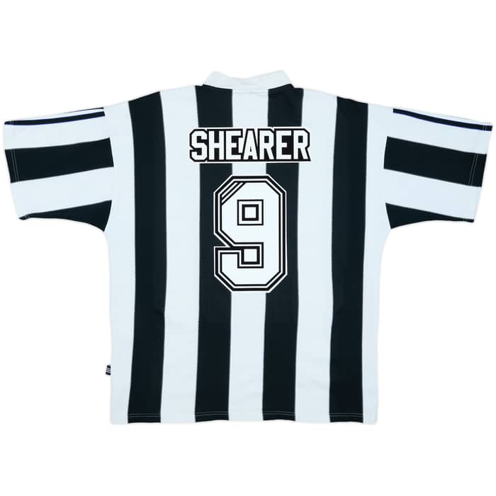 1995-97 Newcastle Home Shirt Shearer #9 - 8/10 - (XL)