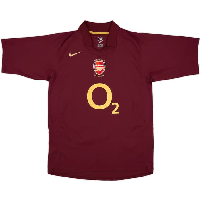 2005-06 Arsenal Home Shirt Henry #14 - 8/10 - (L)