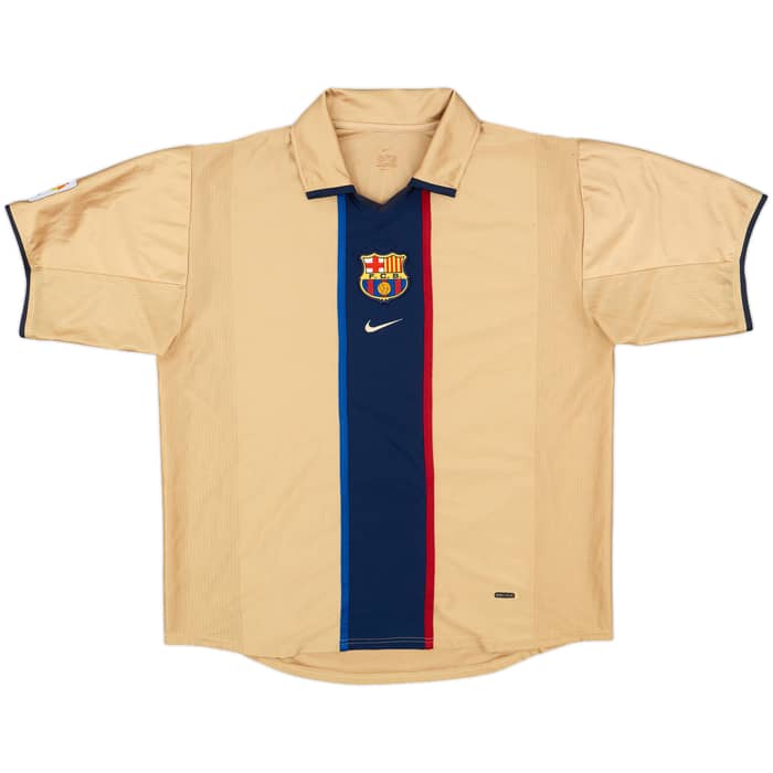 2001-03 Barcelona Away Shirt Xavi #6 - 6/10 - (XL)