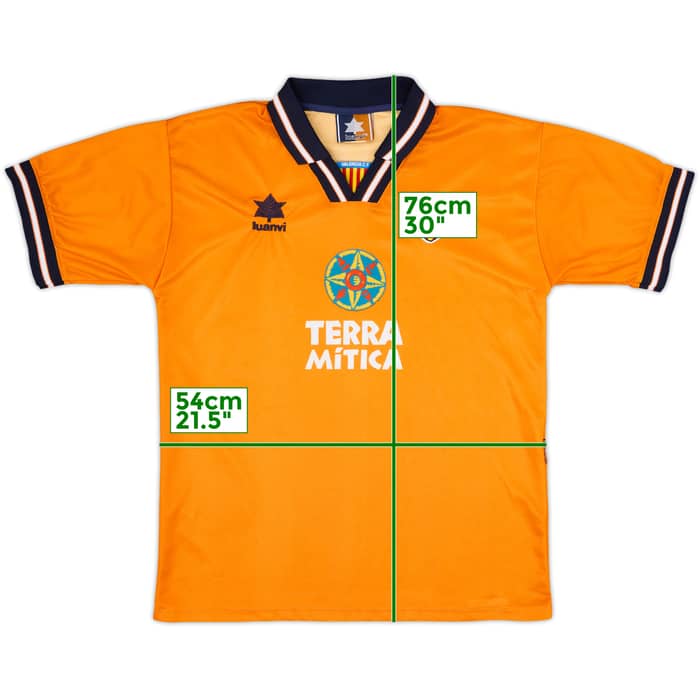 1998-99 Valencia Away Shirt - 8/10 - (L)