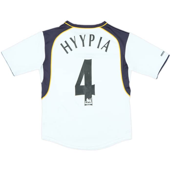 2001-03 Liverpool Away Shirt Hyypia #4 - 7/10 - (L.Boys)