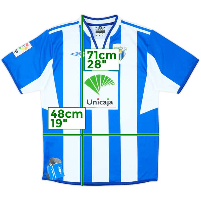 2004-05 Malaga Home Shirt (L.Boys)