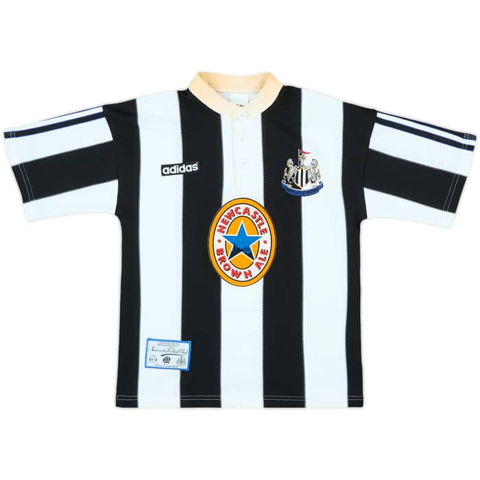 1995-97 Newcastle Home Shirt Shearer #9 - 5/10 - (XS)