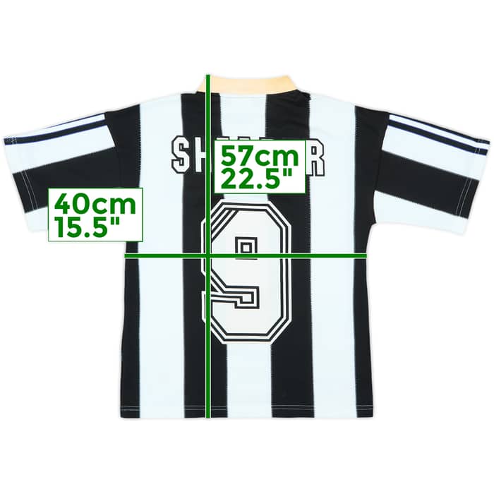 1995-97 Newcastle Home Shirt Shearer #9 - 5/10 - (XS)