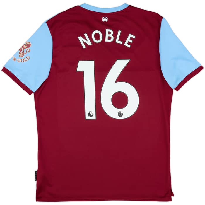 2019-20 West Ham Home Shirt Noble #16 - 10/10 - (L)