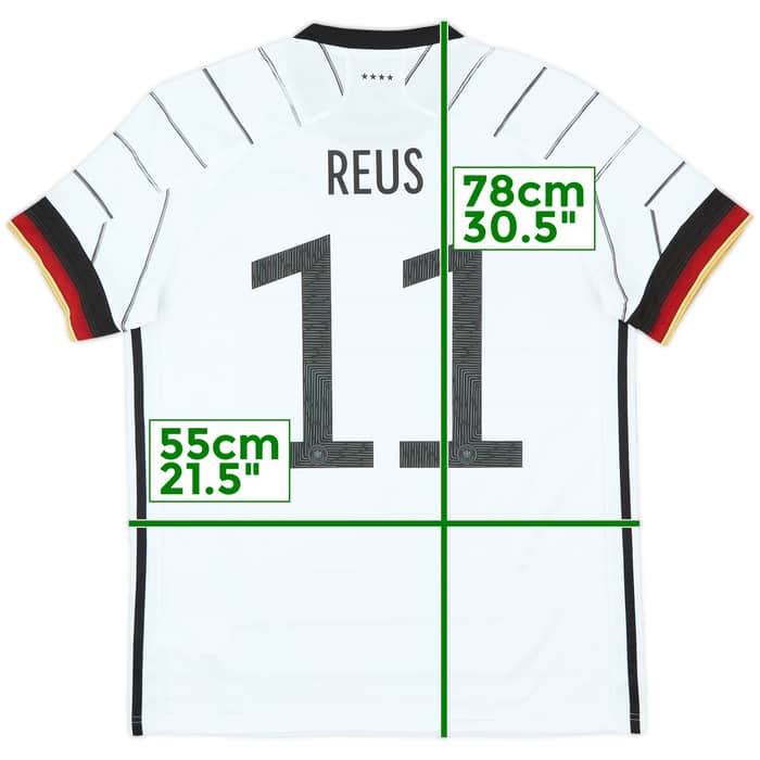 2020-21 Germany Home Shirt Reus #11 - 9/10 - (L)
