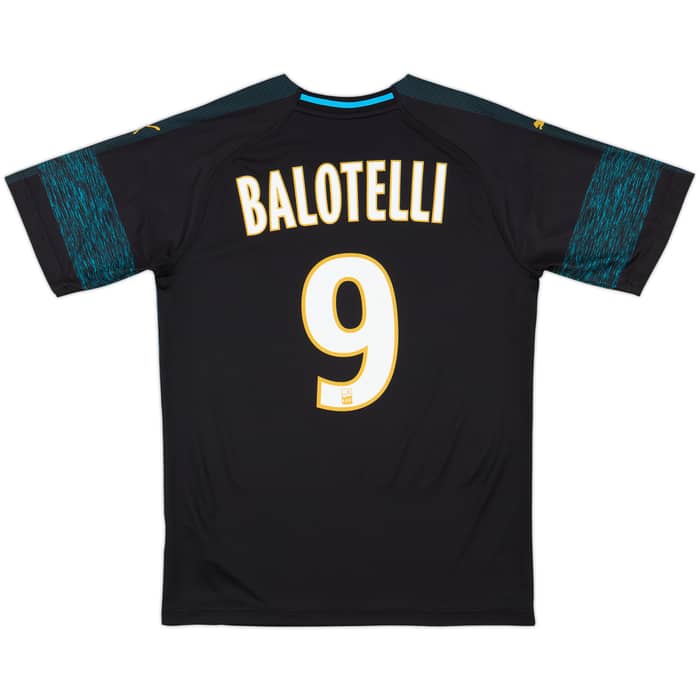 2018-19 Olympique Marseille Away Shirt Balotelli #9 - 9/10 - (S)