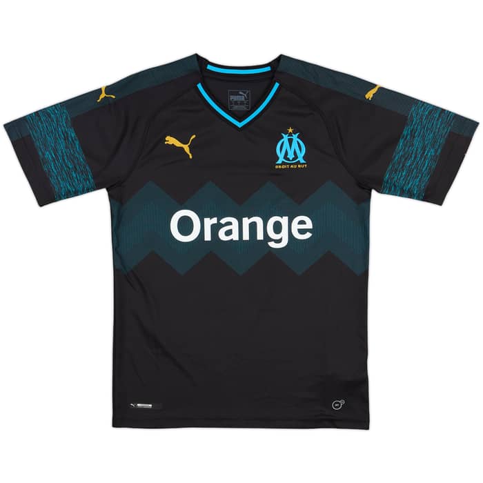 2018-19 Olympique Marseille Away Shirt Balotelli #9 - 9/10 - (S)
