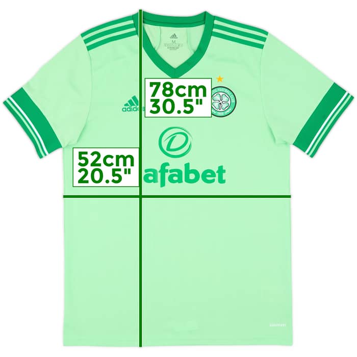 2020-21 Celtic Away Shirt - 7/10 - (M)