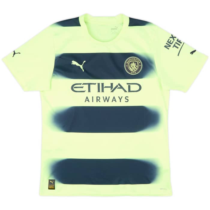 2022-23 Manchester City Third Shirt De Bruyne #17 - 7/10 - (M)