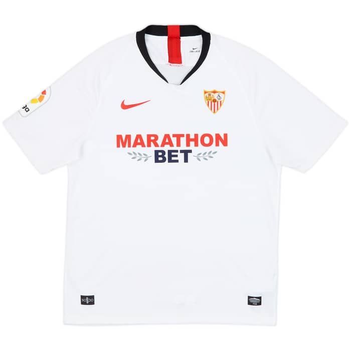 2019-20 Sevilla Home Shirt - 9/10 - (L)