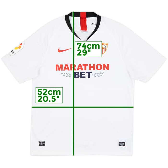 2019-20 Sevilla Home Shirt - 9/10 - (L)