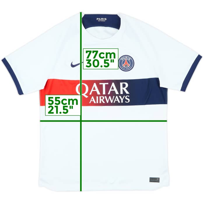 2023-24 Paris Saint-Germain Away Shirt - 9/10 - (L)
