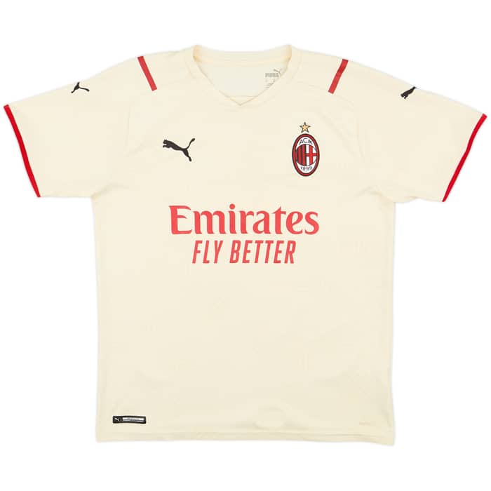 2021-22 AC Milan Away Shirt Ibrahimovic #11 - 7/10 - (M)