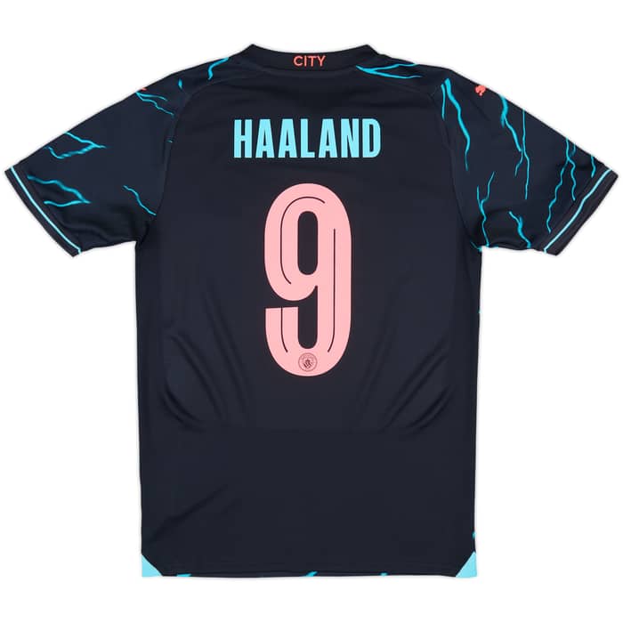 2023-24 Manchester City Third Shirt Haaland #9 - 10/10 - (S)
