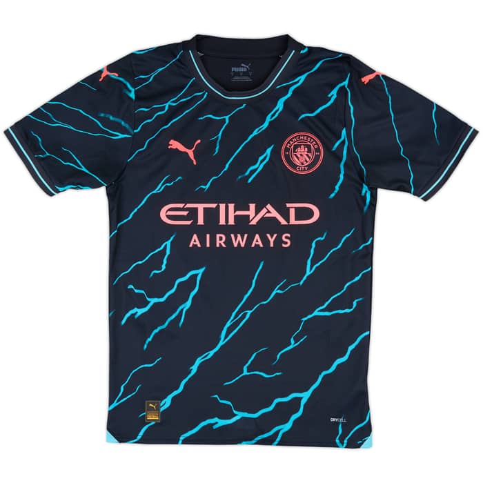 2023-24 Manchester City Third Shirt Haaland #9 - 10/10 - (S)