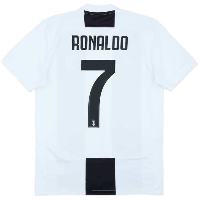 2018-19 Juventus Home Shirt Ronaldo #7 - 6/10 - (S)