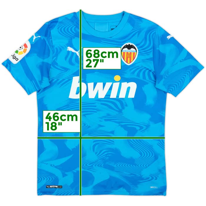 2019-20 Valencia Third Shirt - 9/10 - (S)