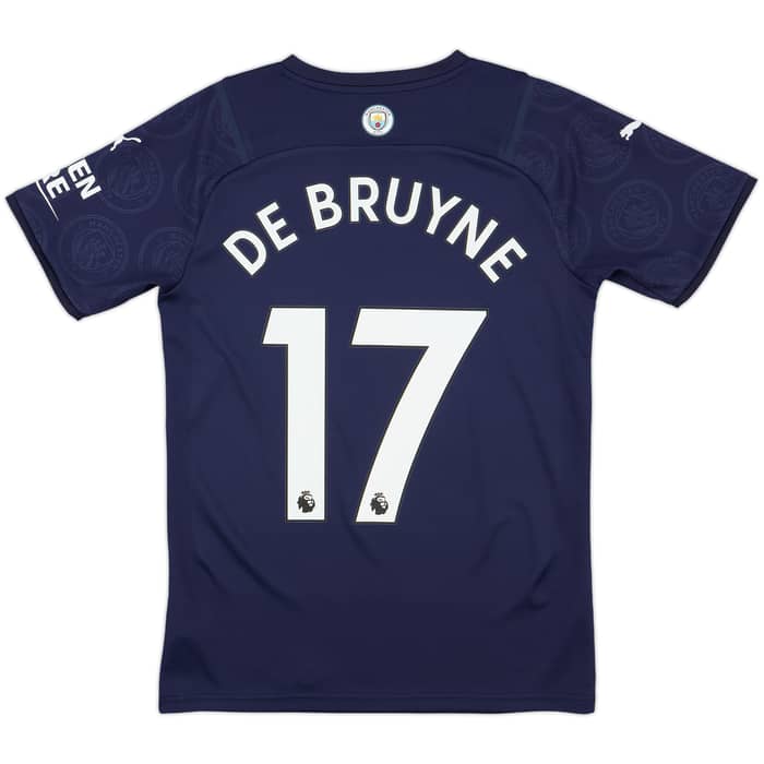 2021-22 Manchester City Third Shirt De Bruyne #17 - 10/10 - (S)