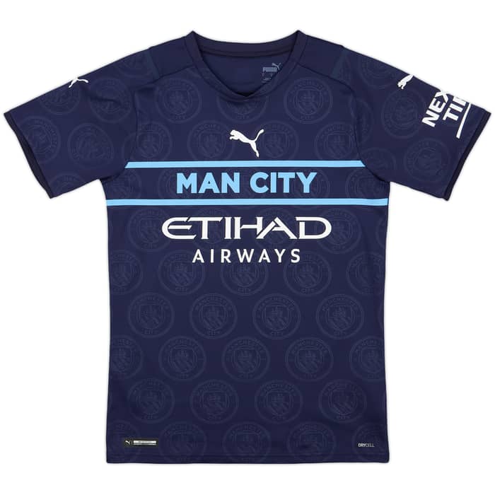 2021-22 Manchester City Third Shirt De Bruyne #17 - 10/10 - (S)