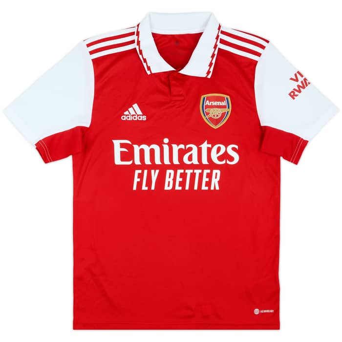 2022-23 Arsenal Home Shirt Odegaard #8 - 9/10 - (S)