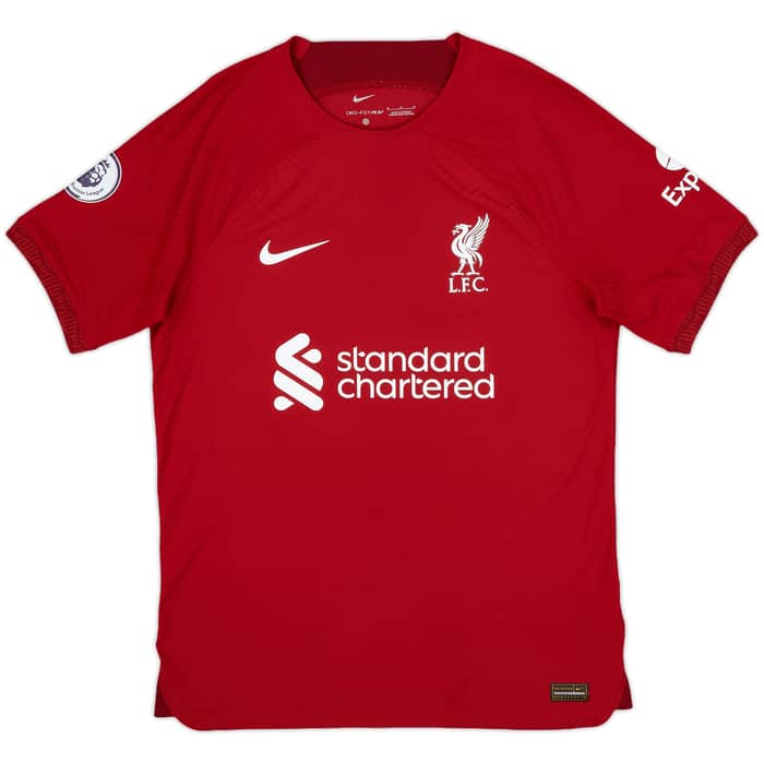 2022-23 Liverpool Authentic Home Shirt M.Salah #11 - 8/10 - (M)