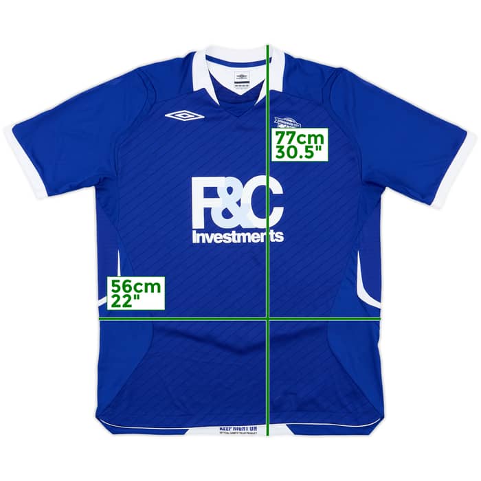 2008-09 Birmingham Home Shirt - 9/10 - (L)