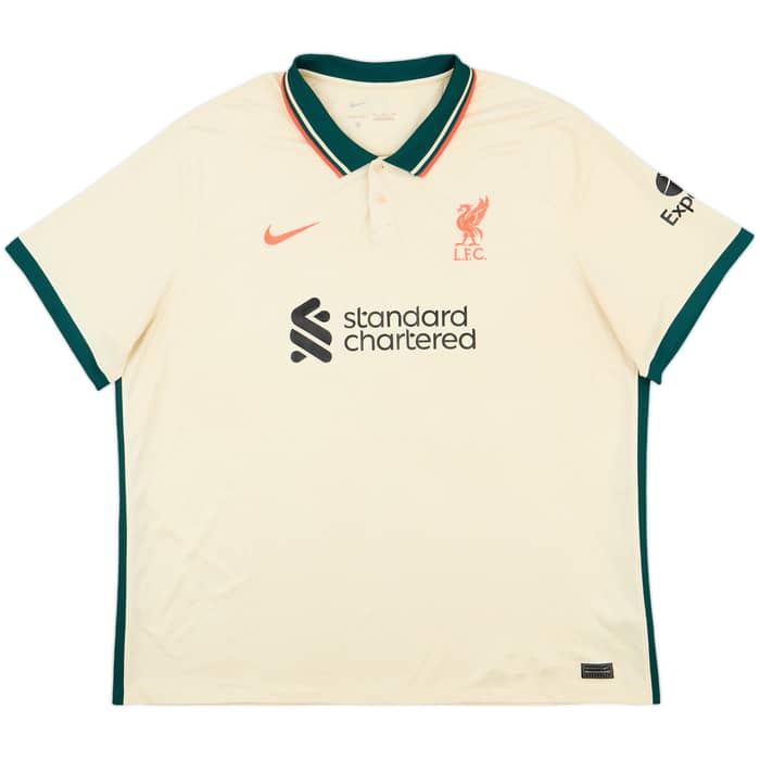 2021-22 Liverpool Away Shirt Henderson #14 - 8/10 - (3XL)