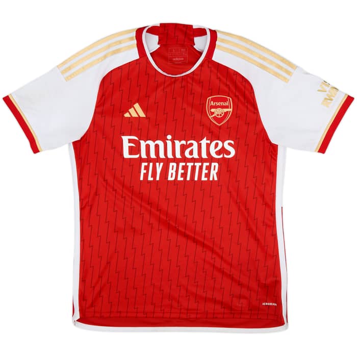2023-24 Arsenal Home Shirt G.Jesus #9 - 6/10 - (L)