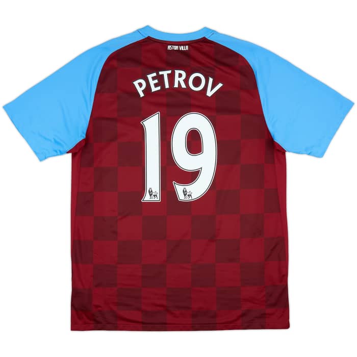 2011-12 Aston Villa Home Shirt Petrov #19 - 7/10 - (L)