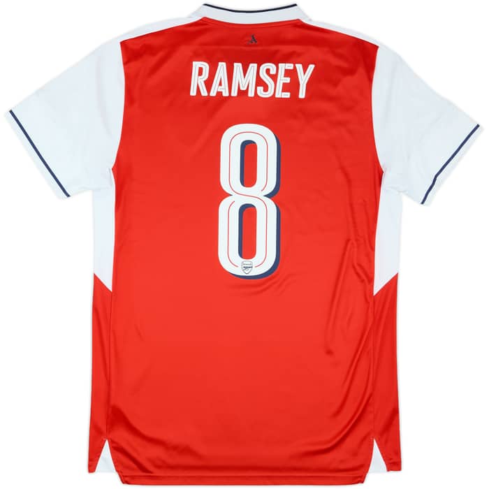 2016-17 Arsenal Home Shirt Ramsey #8 - 9/10 - (L)
