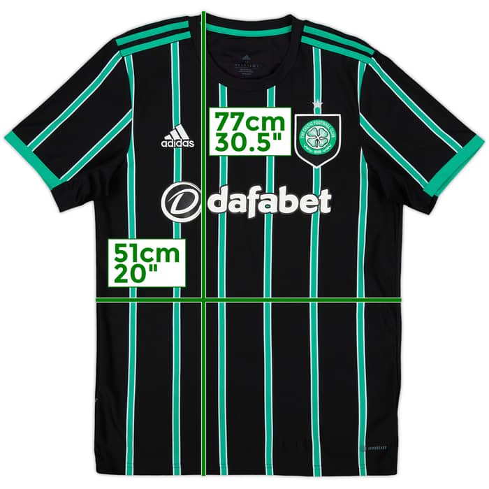 2022-23 Celtic Away Shirt - 8/10 - (M)