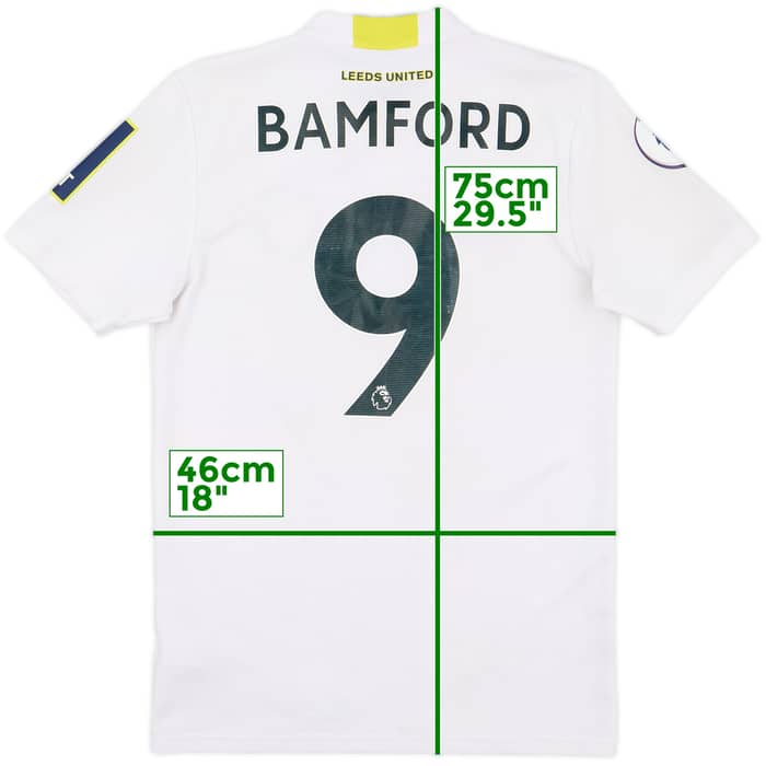 2021-22 Leeds United Home Shirt Bamford #9 - 5/10 - (S)