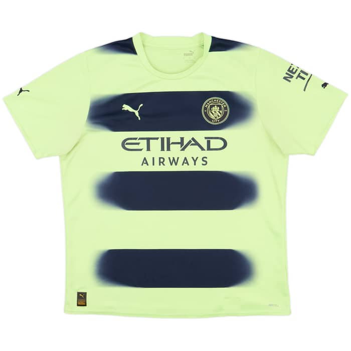 2022-23 Manchester City Third Shirt De Bruyne #17 - 6/10 - (XL)