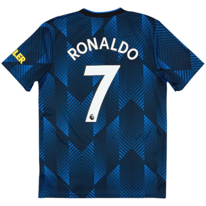 2021-22 Manchester United Third Shirt Ronaldo #7 - 8/10 - (M)