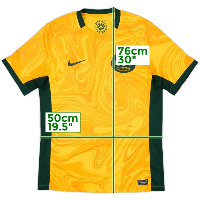 2023-25 Australia Women's Home Shirt - 9/10 - (M)