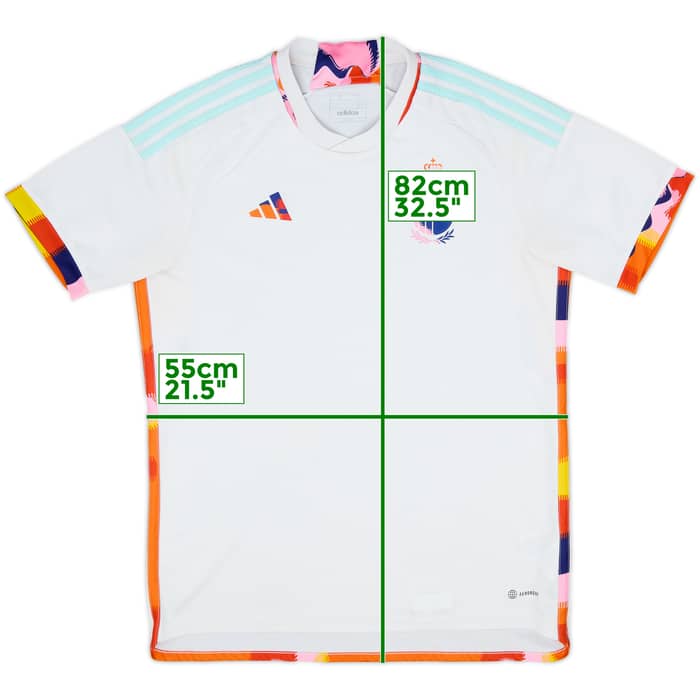 2022-23 Belgium Away Shirt - 6/10 - (L)