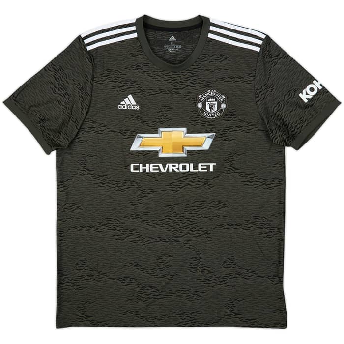 2020-21 Manchester United Away Shirt B.Fernandes #18 - 10/10 - (XL)