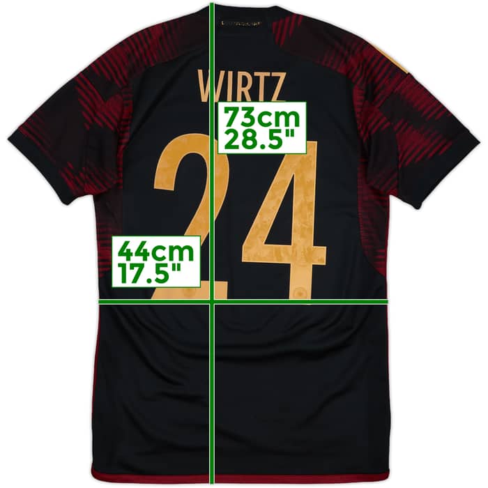 2022-23 Germany Away Shirt Wirtz #24 - 8/10 - (S)