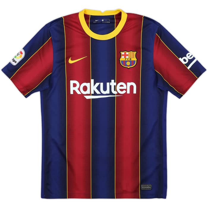 2020-21 Barcelona Home Shirt Messi #10 - 10/10 - (M)