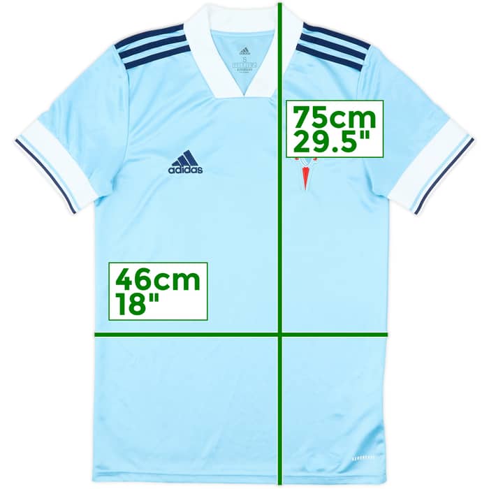 2020-21 Celta Vigo Home Shirt - 9/10 - (S)