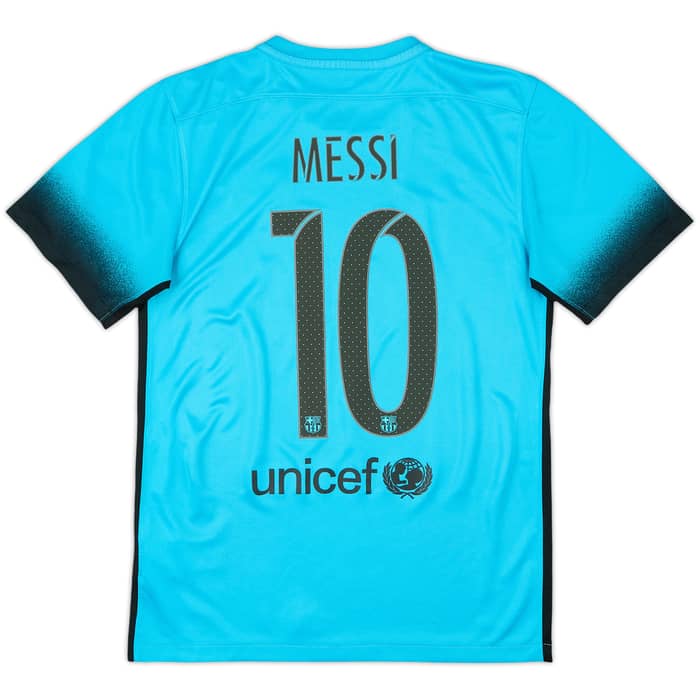 2015-16 Barcelona Third Shirt Messi #10 - 7/10 - (S)