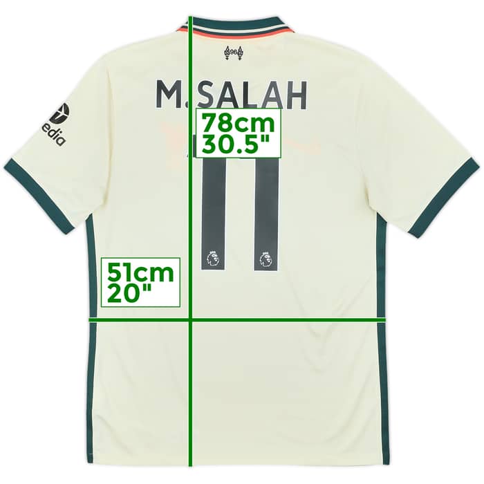 2021-22 Liverpool Away Shirt M.Salah #11 - 10/10 - (M)