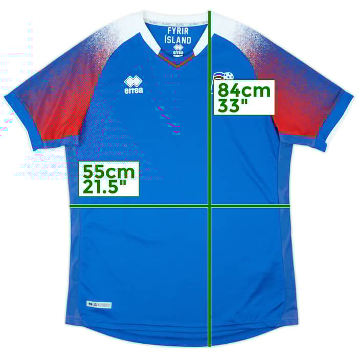 2018-19 Iceland Home Shirt - 10/10 - (XXL)