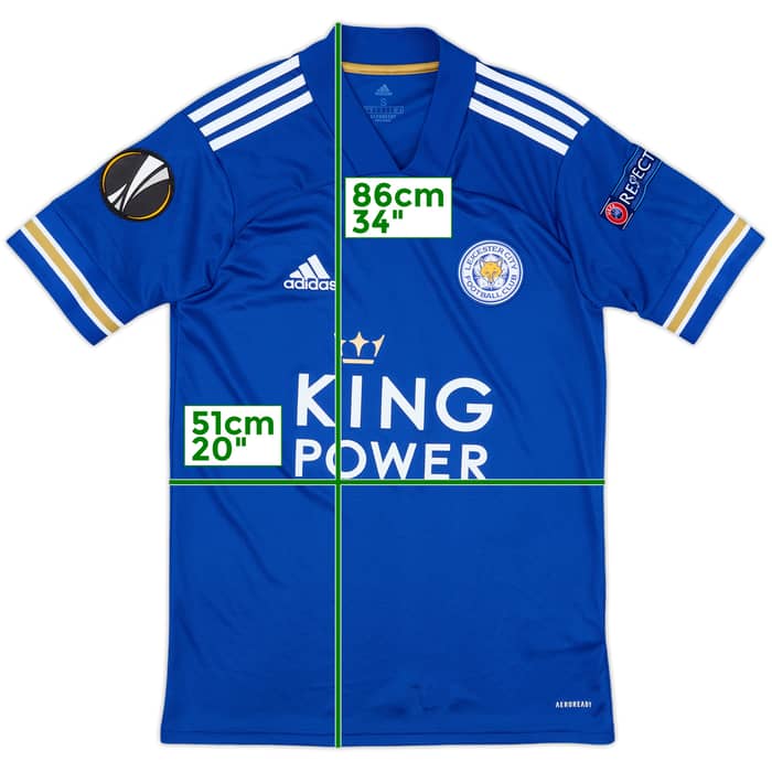 2020-21 Leicester Home Shirt - 10/10 - (S)