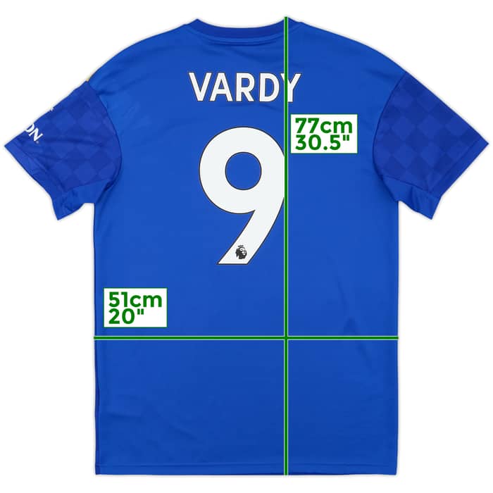 2019-20 Leicester Home Shirt Vardy #9 (M)