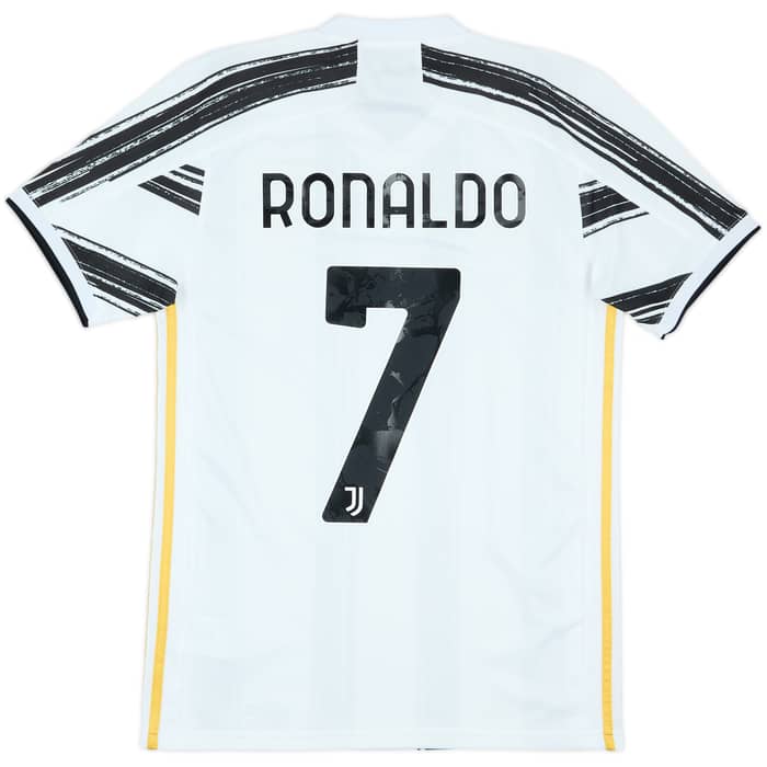 2020-21 Juventus Home Shirt Ronaldo #7 - 10/10 - (S)